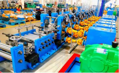 China Steel Pipe Tube Production Line 38.1-114.3 x 4mm for sale