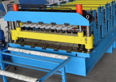 China Roof Use Double Layer Corrugated Profile Corrugated Profile Double Layer Roll Forming Machine for sale
