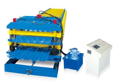 China Profile Standing Seam Ibr Roof Sheet Forming Machine for sale