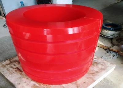 China Decoiler Diameter Increasing Sleeve Rubber Ring PU NBR for sale
