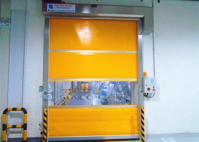 China English Man Machine Interface Industrial High Speed Door For Warehouse for sale