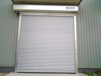 China 5000mm*5000mm Outside Industrial Security Door With Built in Photo Cell for sale