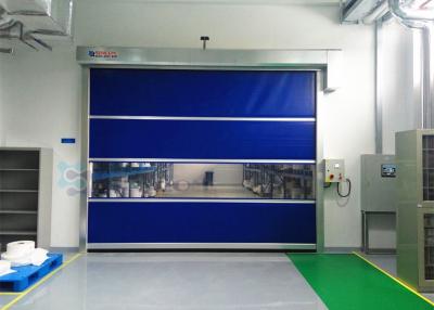 China External High Speed Industrial Shutter Door Colorful PVC Curtain For Workshop for sale