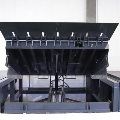China Single Button 380V Hydraulic Dock Leveler Integral Maintenance Structure for sale