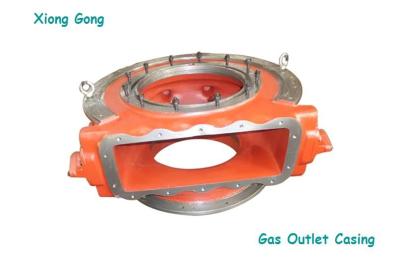 China Ship Diesel Engine Turbo Turbine Housing ABB VTR Turbocharger Gas Outlet Casing for sale