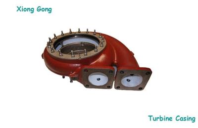 China ABB Martine Turbo Exhaust Housing TPS Series Turbine Casing Two Hole for sale