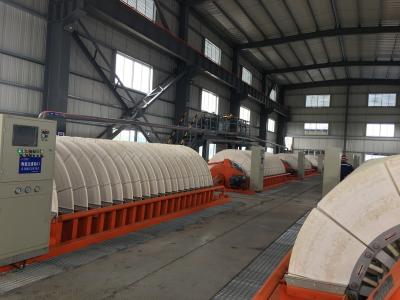 China furo cerâmico do filtro de vácuo da área 1~240m2 secagem cerâmica da lama da placa de filtro do micro à venda
