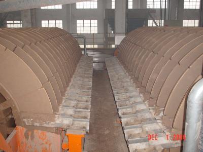 China 45㎡ Mining Dewatering Equipment , Ceramic Disc Filter PLC Program Control for sale