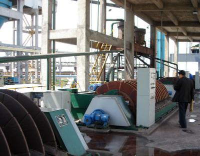 China Schlamm, der Drehscheibenfilter, Steuerung des Vakuumfiltrations-System-PLC entwässert zu verkaufen