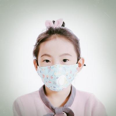 China Washable and Reusable Cotton Dust Face Masks with Various Colors for Kids and Children for sale