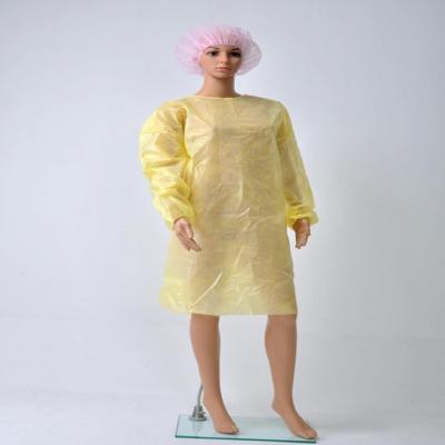 China FDA CE CAT Non-woven Fabric Anti-virus Disposable Safety Hospital Full Body Protection Suit and Gowns for sale
