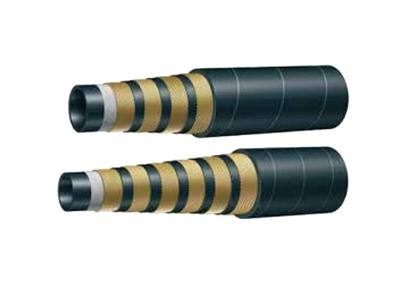 China Cuatro seis mangueras de goma hidráulicas SAE100 R13 de los espirales Líquido-resistentes en venta