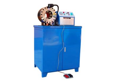 China Vertical Electric DX68 Hose Crimping Machine High Pressure 51L For 2 Inch Hose Making for sale