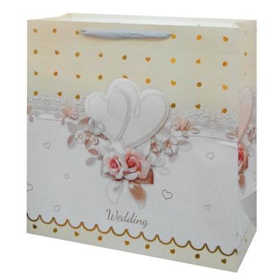 China Luxury Creative Wedding Paper Gift Bags for sale