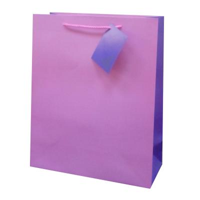 China Matt Lamination Luxury Paper Bags for Wedding Gifts for sale