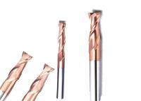 Quality 2 Flute CNC End Mill / Tungsten Carbide High Speed Steel Milling Cutters for sale