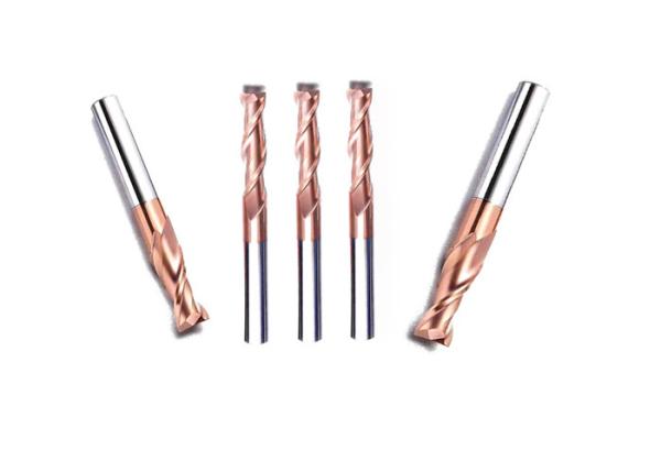 Quality 2 flute CNC End Mill Cutter Tungsten Carbide High Performance High Speed for sale