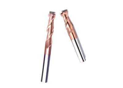 China Moinho de extremidade de duas flautas para a trituração de fim de aço do carboneto de tungstênio do elevado desempenho à venda