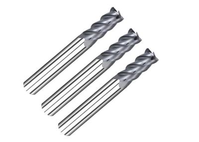 China High Performance End Mills For Alloy High precision AlTiN or TiSiN Coating for sale