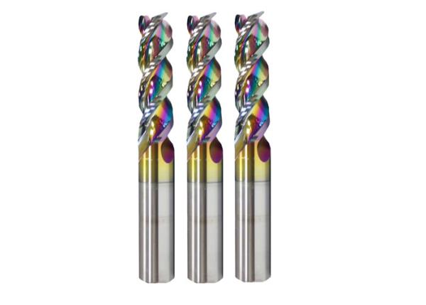 Quality Solid Carbide Aluminum End Mill Bits For Aluminum CNC Milling Long Service for sale