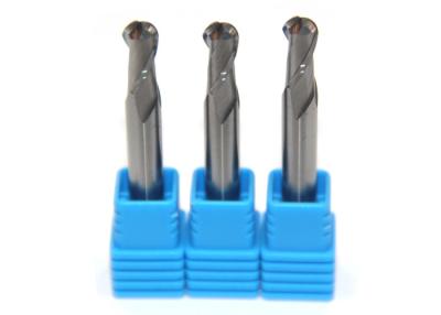 China 2mm Ball Nose End Mill Unique Groove Design Solid Carbide Material Made for sale