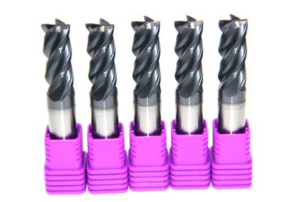 China Solid Carbide Square End Mill for Steel / 12mm 13mm 14mm Carbide End Mill for sale