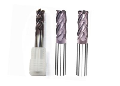 China Vier Flöten quadrieren Schaftfräser-Hartmetall CNC allgemeine Verarbeitung zu verkaufen