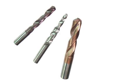 China Solid Tungsten Carbide Drill Bits 3D Balzers Or TiSiN Coating Optional for sale