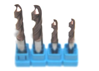 China Cemented Tungsten Carbide Drill Bits For Hardened Steel Metal 3D Coating for sale