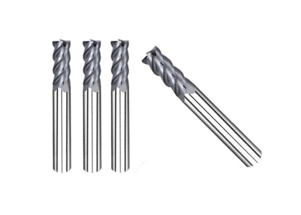 Quality Cutting Carbide End Mill Cutter / 20mm 22mm 25mm 28mm End Mill Tools for sale