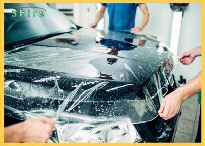 China High Glossy Clear Car Collision Wrap Film Car Body Wrap PE Material for sale