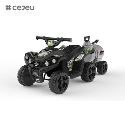 China Kids Electric Quad ATV 4 Wheels Ride On Toy for Toddlers Forward Music/Horn Front light Forward With water gun trail for sale