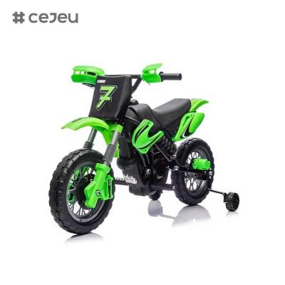 Κίνα CJ-XB-8015 12V Ηλεκτρική μοτοσυκλέτα για παιδιά ηλικίας 3-8 ετών με τροχούς προπόνησης Κέρας και ήχος εκκίνησης Πιστοποιημένος EN71 προς πώληση