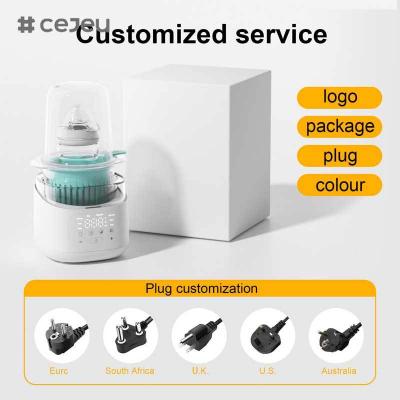 China CJ-HJ-B05 2025 Factory New Design Young Mother Likes Design Baby Nursing Disinfection Feeding Bottle Warmer for sale
