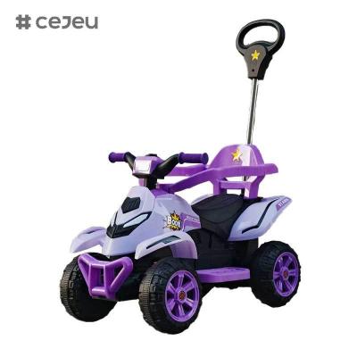 China CJ-FLBB-991 Customizable Children's Electric Vehicle - Four-wheel Off-road Vehicle with Handlebars Electric Vehicle for sale