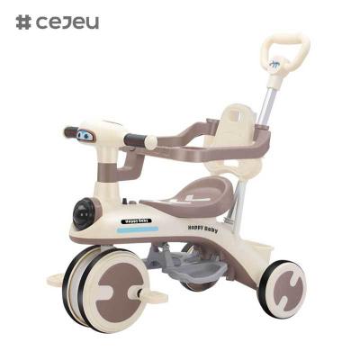 Китай CJ-YT-528 Оптовая продажа Новые прочные детские трехколесные велосипеды Детские коляски Детские коляски Нажимная ручка Солнцезащитный зонтик Маленький ребенок Прогулка Игрушки Детские носилки В помещении продается