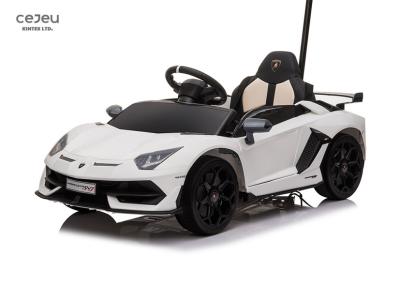China Adult Standing Lamborghini Aventador SVJ Ride On Car With Push Bar 18KG for sale
