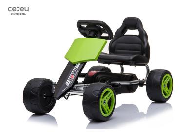 China Childrens Seat Adjustable Green Pedal Go Kart Forward 5.8KG for sale