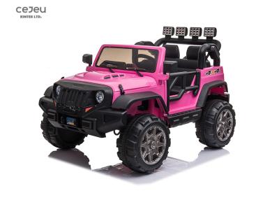 Chine Les enfants EN62115 montent sur la jeep de Toy Car Pink Power Wheels 2 Seater avec le lecteur de musique à vendre