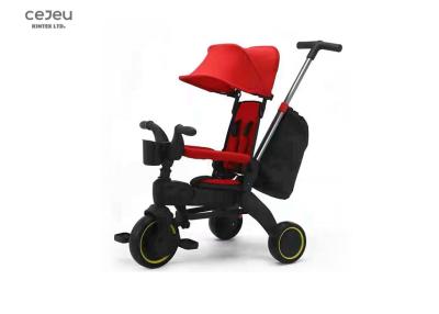 China Plastic Foldable Tricycle Stroller With Mom Bag 91*50*54CM for sale