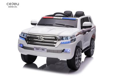 China 2 Seater Kids Ride On Toy Car Toyota Head Police Suv Ride On With Mp3 for sale