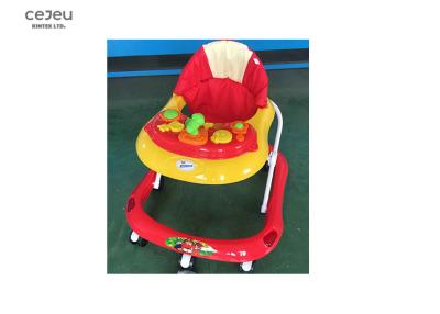China EN1273 Music Walker 61*56*50CM Silicon 8 Wheels Baby Foldable Walker for sale