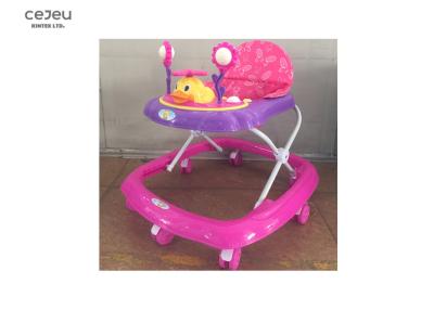 China Lovely Duck 4 Adjustable Height Baby Fold Away Walker 67*59*44CM for sale