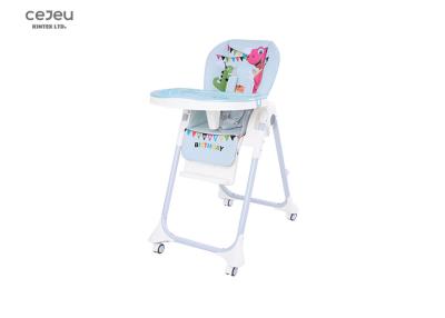 China 6 Months EN14988 Baby Feeding High Chair 8.2KG PVC Seat Cover for sale