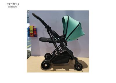 China Ajustable Footrest Umbrella Lightweight Baby Stroller 300D Linen Fabric  For 1 Year Old for sale