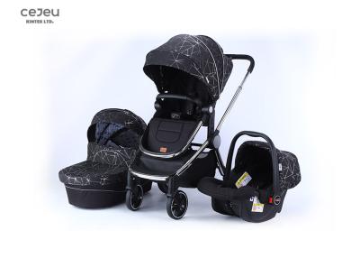 China Lightweight 3 In 1 Compact Folding Stroller 51*24*69CM 10.9 KG for sale