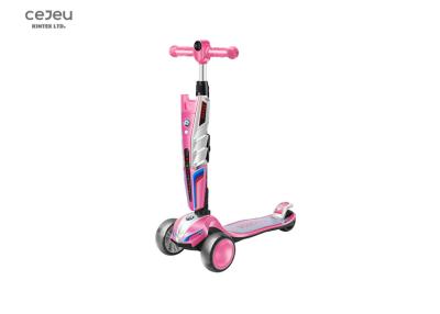 China Micro Pink 5 Height Mini Kick Scooter 22kg With Rear Brake for sale