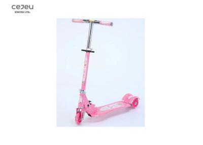 China Folding 3 Rounds Of Flash Baby Kick Scooter 81*38*60CM For 4 Year Old for sale