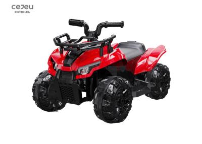 China 6V Kids Electric Ride On Car ATV Toy Quad With Four Big Wheels for sale