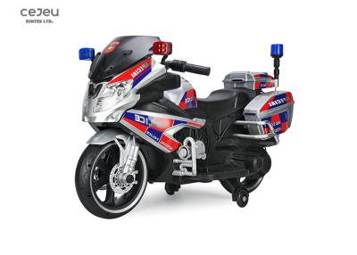 China Paseo eléctrico de la moto de la policía de los niños 12V en el cuerno de las luces en venta